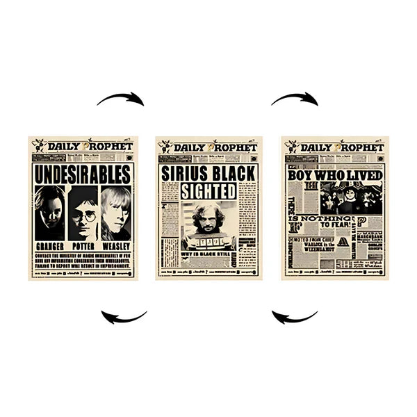 Harry Potter 3D Poster