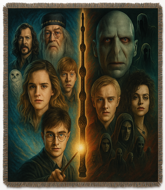 Woven Harry Potter Blanket