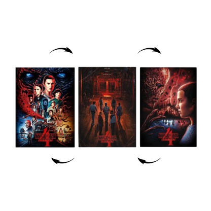 Stranger Things 3D Poster