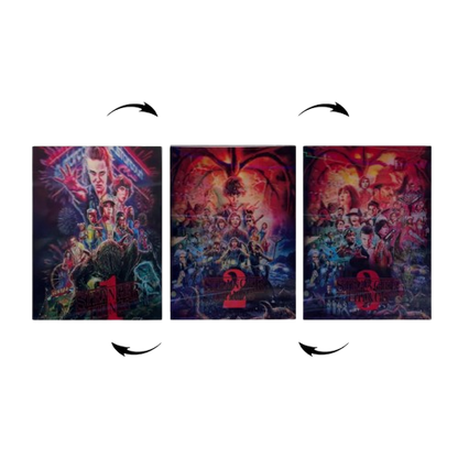 Stranger Things 3D Poster